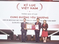 Giải Đi/Chạy bộ trực tuyến vì cộng đồng “Dai-ichi - Cung đường yêu thương 2021” vinh dự nhận Kỷ lục Việt Nam