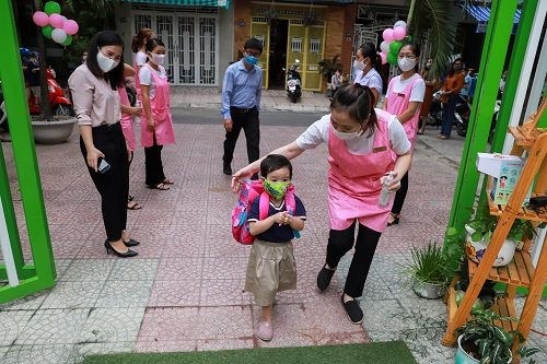 Trẻ mầm non, học sinh tiểu học Đà Nẵng chuẩn bị đi học trực tiếp