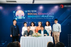 Nu Skin Việt Nam và VECOM hợp tác đào tạo thương mại xã hội