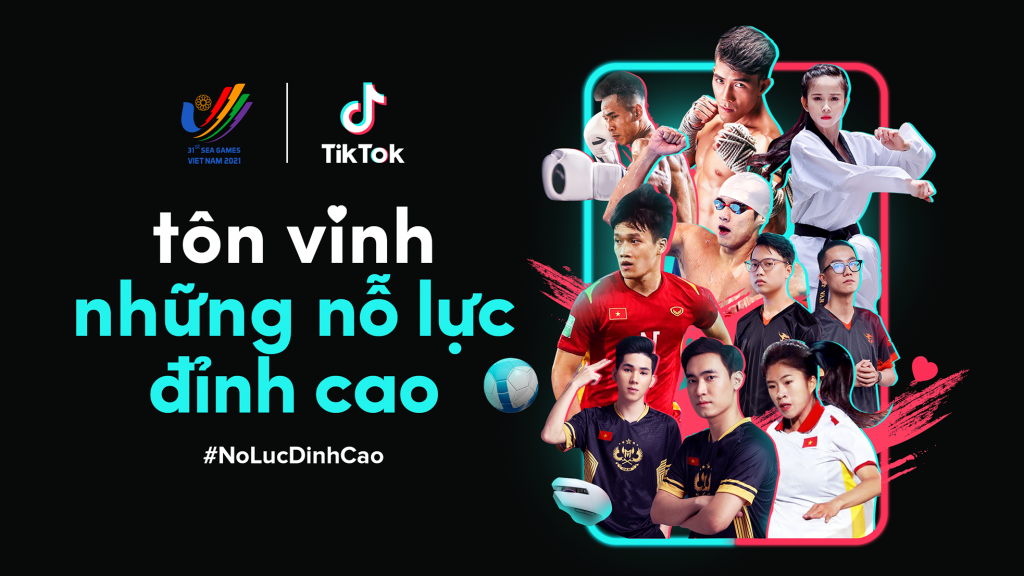 TikTok trở thành đối tác chính thức của SEA Games 31