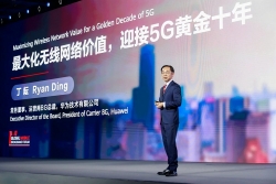 Ông Ryan Ding, Giám đốc Điều hành của Huawei: Tối đa hóa giá trị mạng không dây cho Thập kỷ vàng của 5G