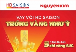 Vay tiêu dùng, khách hàng có cơ hội nhận vàng