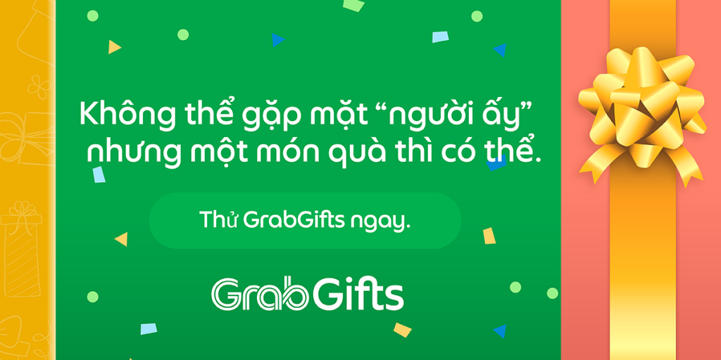 Grab ra mắt thẻ quà tặng GrabGifts