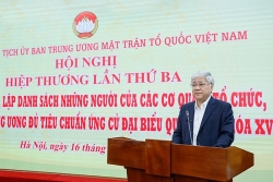 Chính thức lập danh sách 205 người ở Trung ương ứng cử đại biểu Quốc hội khoá XV