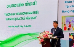 "Trường học tiên phong giảm thiểu và phân loại rác thải năm 2020"