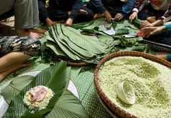 Bánh chưng - món ăn cổ truyền ngày Tết nhưng người mắc bệnh mãn tính không nên ăn