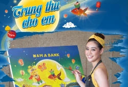 Nam A Bank đưa trung thu đến trẻ em có hoàn cảnh kém may mắn