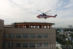 TP HCM: Bệnh viện Quân y 175 có sân bay trực thăng cấp cứu