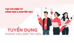 Tạp chí điện tử Công dân & Khuyến học tuyển dụng