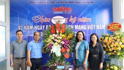 Lãnh đạo Sở Thông tin và Truyền thông Hà Nội chúc mừng Báo Tuổi trẻ Thủ đô nhân dịp 21/6