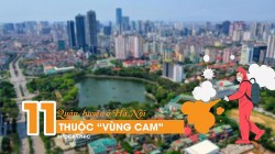 Hà Nội: Diễn biến dịch COVID-19 phức tạp, quận Cầu Giấy chuyển "vùng cam"