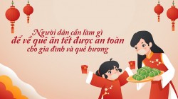 Người dân nên làm gì để về quê ăn Tết an toàn?