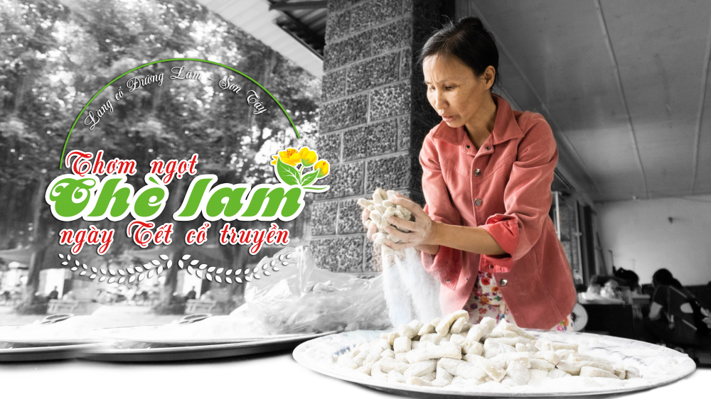 Thơm ngọt chè lam ngày Tết cổ truyền