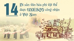 14 di sản văn hóa phi vật thể được UNESCO công nhận ở Việt Nam