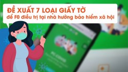 Đề xuất 7 loại giấy tờ để F0 điều trị tại nhà hưởng bảo hiểm xã hội