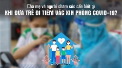 Những điều cần biết gì khi đưa trẻ đi tiêm vắc xin phòng COVID-19