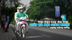 "Dàn điều hoà" đặc biệt giúp Hà Nội giảm nhiệt ngày nắng nóng