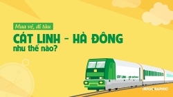 Mua vé, đi tàu Cát Linh - Hà Đông thế nào?