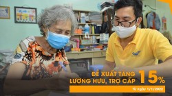 8 đối tượng được đề xuất tăng lương hưu, trợ cấp từ ngày 1/1/2022