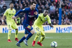 Getafe - Barcelona (Chung cuộc: 1 - 2): Căng thẳng những phút cuối trận