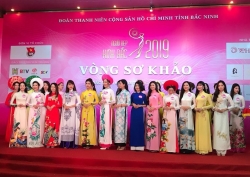 30 người đẹp vào vòng chung kết “Người đẹp Kinh Bắc 2019”