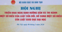 Bộ GD - ĐT triển khai Nghị định hướng dẫn Luật sửa đổi, bổ sung 1 số điều của Luật Giáo dục đại học 