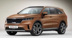 Kia Sorento 2021 sẽ ra mắt trong tháng 2 năm nay