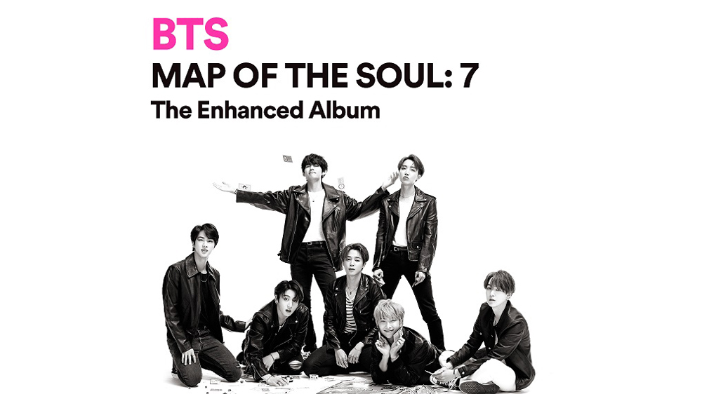 BTS phát hành MAP OF THE SOUL: 7 The Enhanced Album cùng Spotify