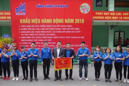 Tổng công ty May 10 tổng kết Tháng Thanh niên 2018