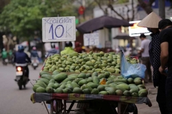 Hà Nội: Xuất hiện những "cửa hàng" rau quả di động, tiềm ẩn nguy cơ mất an toàn giao thông