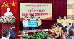 Nghệ An xếp thứ 3 toàn quốc về tiếp nhận ủng hộ phòng chống dịch Covid-19