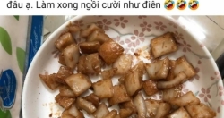 Ảnh vào bếp “phiên bản lỗi” khiến dân mạng không thể nhịn cười