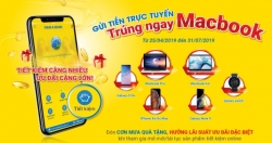 Gửi tiền online tại Nam A Bank trúng “siêu phẩm” công nghệ