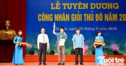 Tuyên dương 90 Công nhân giỏi Thủ đô năm 2019