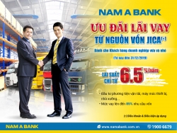 Nam A Bank ưu đãi lãi vay cho doanh nghiệp vừa và nhỏ