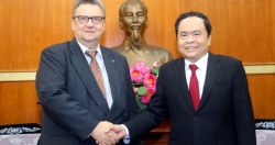MTTQ Việt Nam luôn ủng hộ quan hệ hữu nghị, hợp tác giữa Việt Nam và Phần Lan