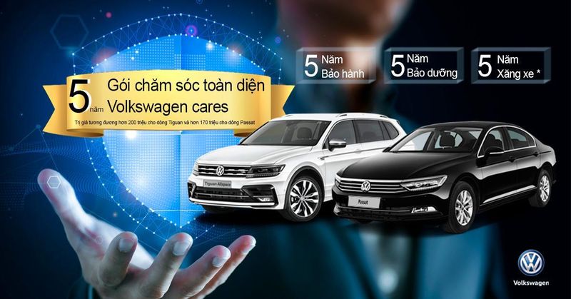 Volkswagen Việt Nam tặng gói bảo hành 5 năm cho khách mua Tiguan và Passat