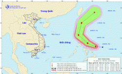 Chủ động, theo dõi sát diễn biến của cơn bão số 1 VONGFONG