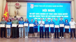 Quận đoàn Ba Đình tổ chức Hội nghị sơ kết giữa nhiệm kỳ