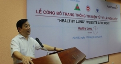 Ra mắt trang thông tin điện tử "Vì lá phổi khỏe"