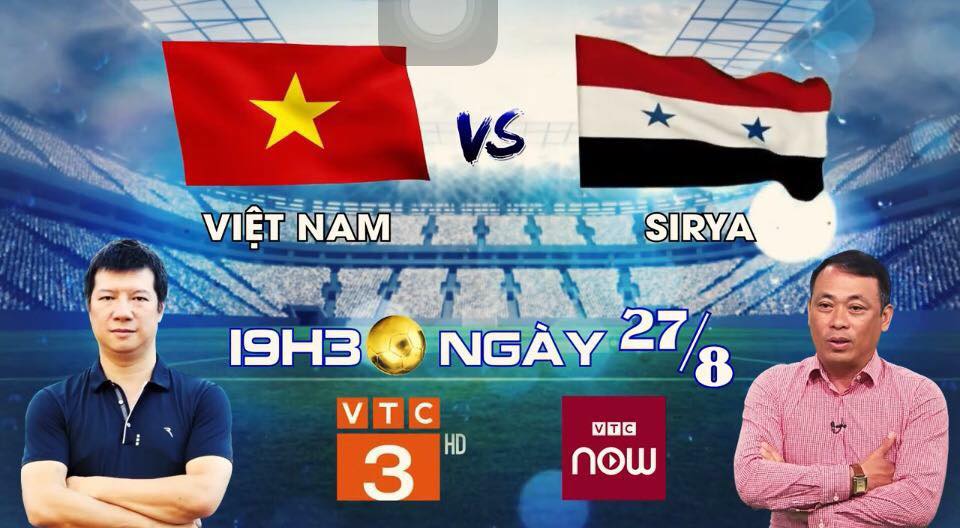 Xem trực tiếp trận Olympic Việt Nam vs Olympic Syria trên kênh nào?