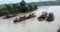 Đắk Nông: Hàng chục ha đất nông nghiệp bị mất do khai thác cát trên sông Krông Nô