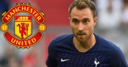 Tin chuyển nhượng ngày 7/8: MU nhận báo giá sốc về Cristian Eriksen