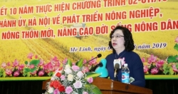 Mê Linh tập trung huy động mọi nguồn lực để xây dựng nông thôn mới