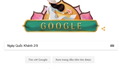 Google thay đổi logo mừng ngày Quốc khánh Việt Nam