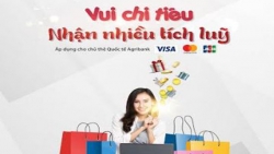 Vui chi tiêu nhận nhiều tích lũy cùng thẻ quốc tế Agribank