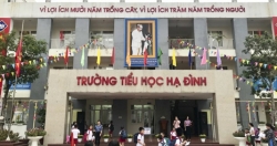 Hoạt động giáo dục tại trường Tiểu học Hạ Đình vẫn diễn ra bình thường