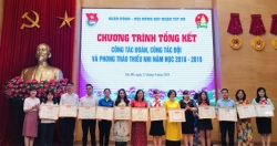 Nhiều hoạt động sôi nổi của thanh thiếu niên khối trường