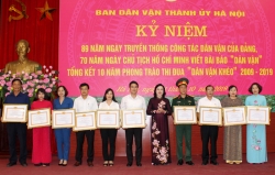 Hướng phong trào thi đua “Dân vận khéo” vào những việc mới, việc khó