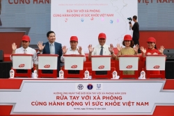 2.500 học sinh, sinh viên Hà Nội thực hiện vũ điệu rửa tay với xà phòng